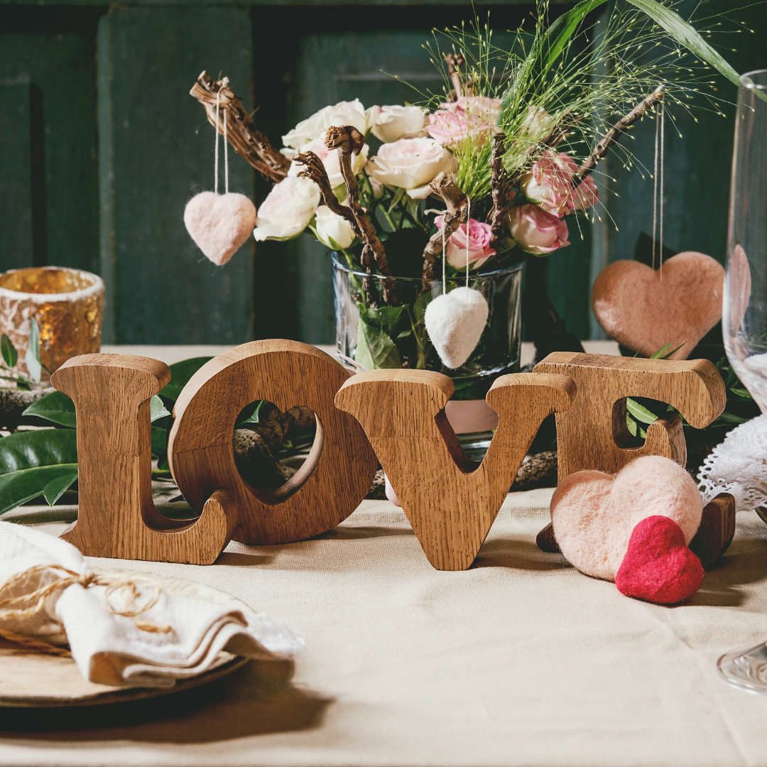 Vintage Inspired Valentine's Day Tablescape